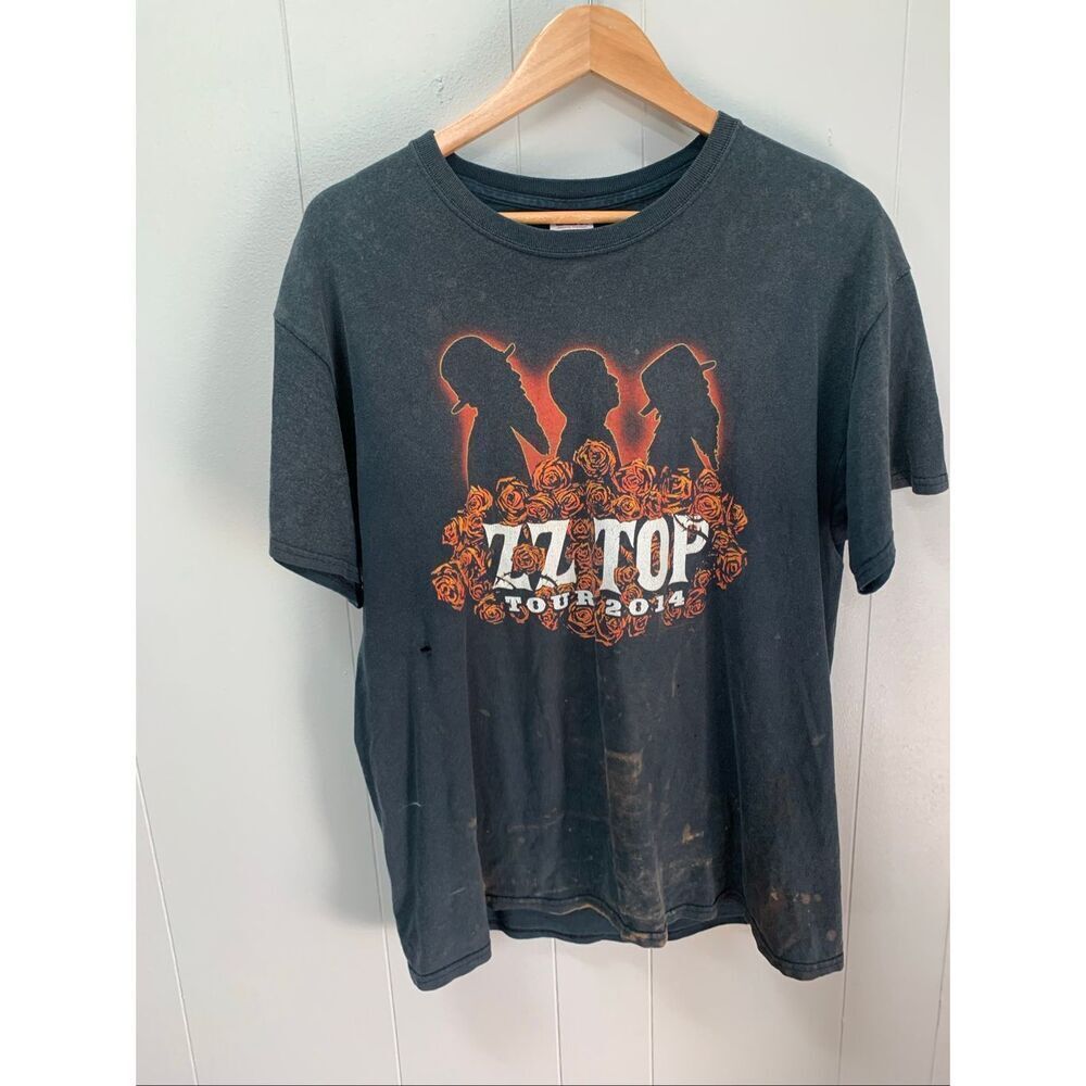 ZZ Top 2014 Tour Tee Large